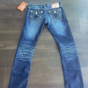True Religion NWT Rainbow Billy Jeans